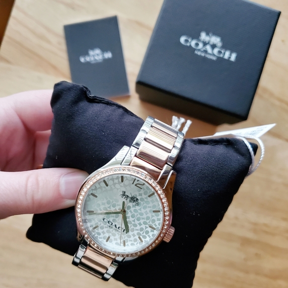Coach Accessories - COACH Womens Two Tone Watch 37mm NWT